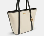 Michael Kors Jet Set Travel Large Tote Bag - Natural/Black