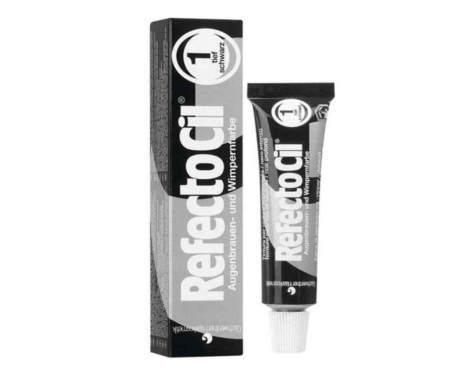 Refectocil Eyelash & Eyebrow Tint Pure Black No.1 15ml