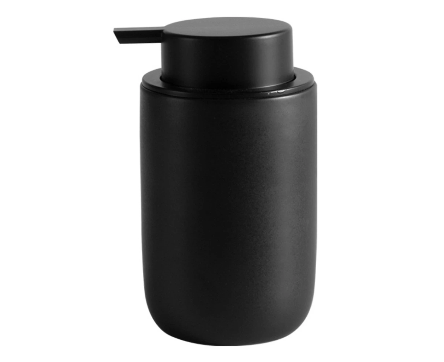 Lotion Pump Dispenser - Soap Dispenser Bathroom Ceramic Dish Liquid Soap Dispenser For Kitchen, Countertop Soap Dispensers,Black