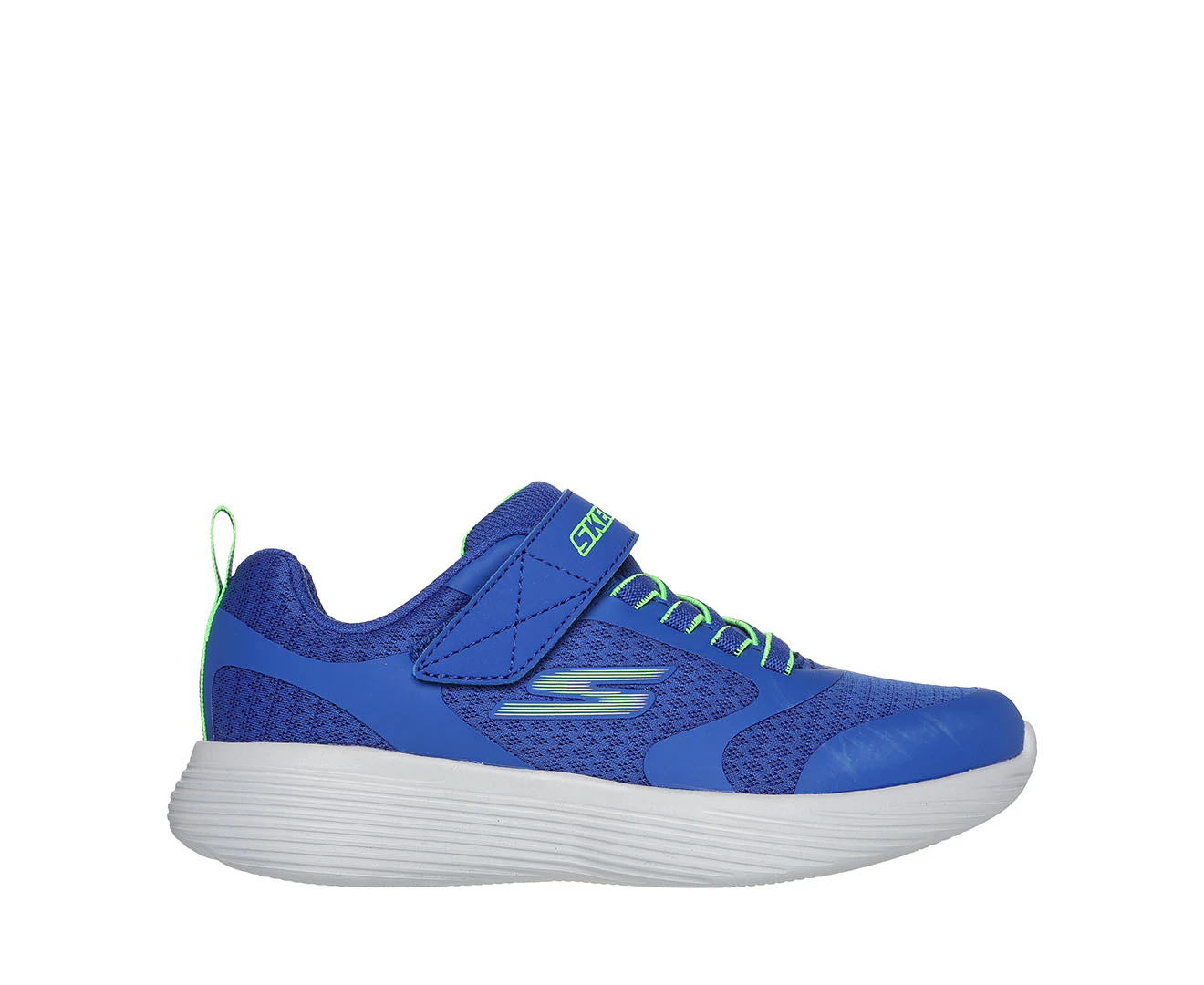 Skechers Boys' GOrun 400 V2: Goltran Sneakers - Blue/Lime