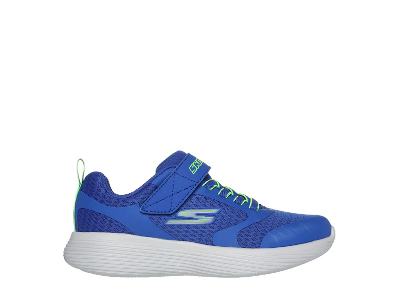 Skechers Boys' GOrun 400 V2: Goltran Sneakers - Blue/Lime