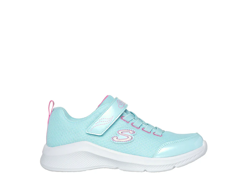 Skechers Girls' Sole Swifters Sneakers - Aqua/Pink