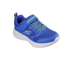 Skechers Boys' GOrun 400 V2: Goltran Sneakers - Blue/Lime