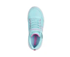 Skechers Girls' Sole Swifters Sneakers - Aqua/Pink