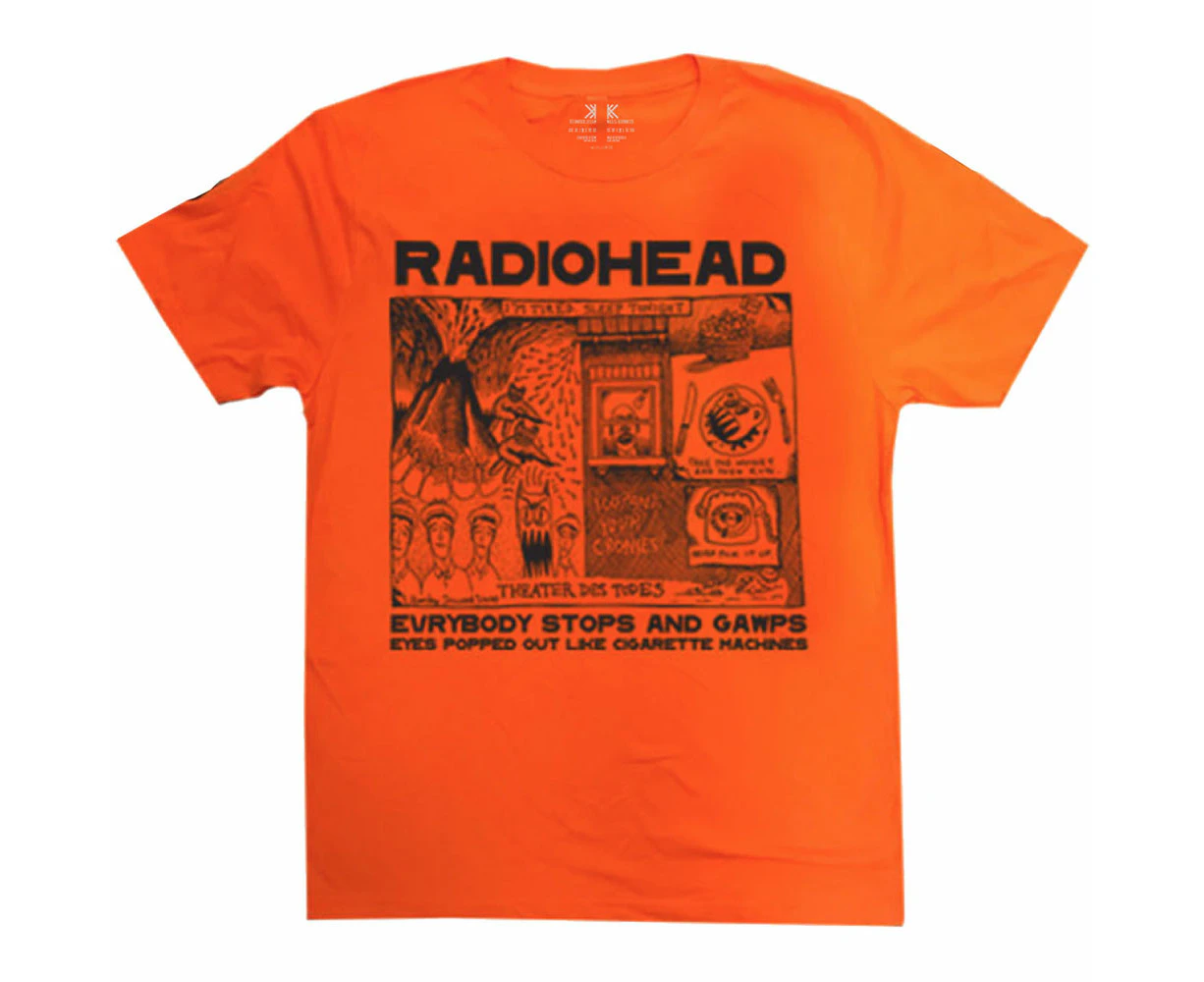 Radiohead | Official Band T-Shirt | Gawps