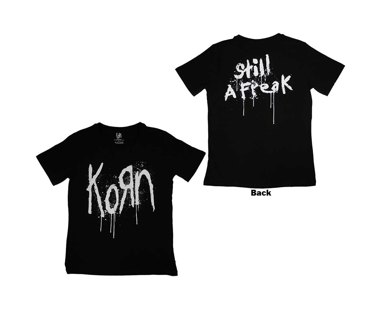 Korn | Official Band Ladies T-Shirt | Still A Freak (Back Print)