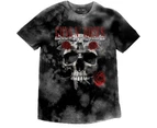 Guns N' Roses Kids T-Shirt: Flower Skull (Wash Collection)