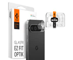 SPIGEN Google Pixel 9 Pro Camera Lens Protector, Genuine EZ Fit Optik Slim Glass Cover 2 PCS for Google - Clear