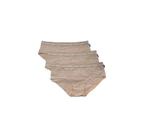 15 X Womens Bonds Everyday Boyleg Underwear Undies Natural