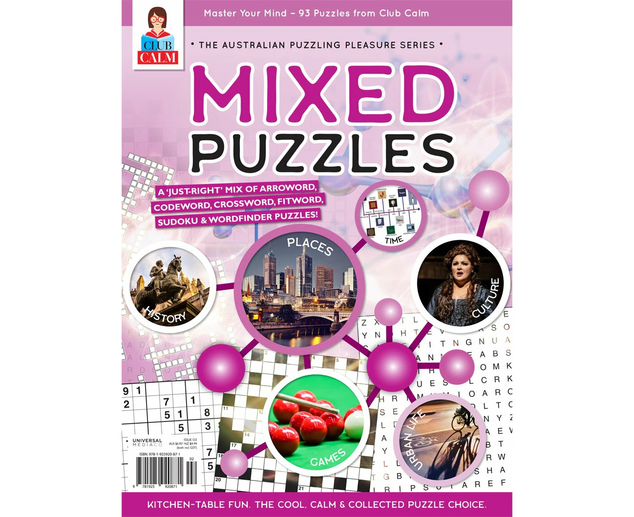 Puzzle Brain by Club Calm Mixed Puzzles #2