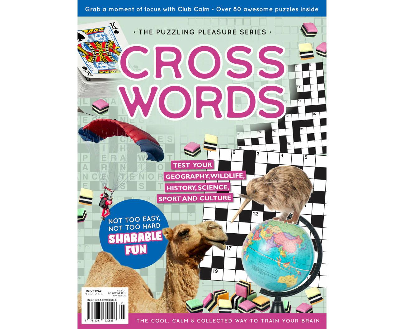 Puzzle Brain By Club Calm Cross Words #1