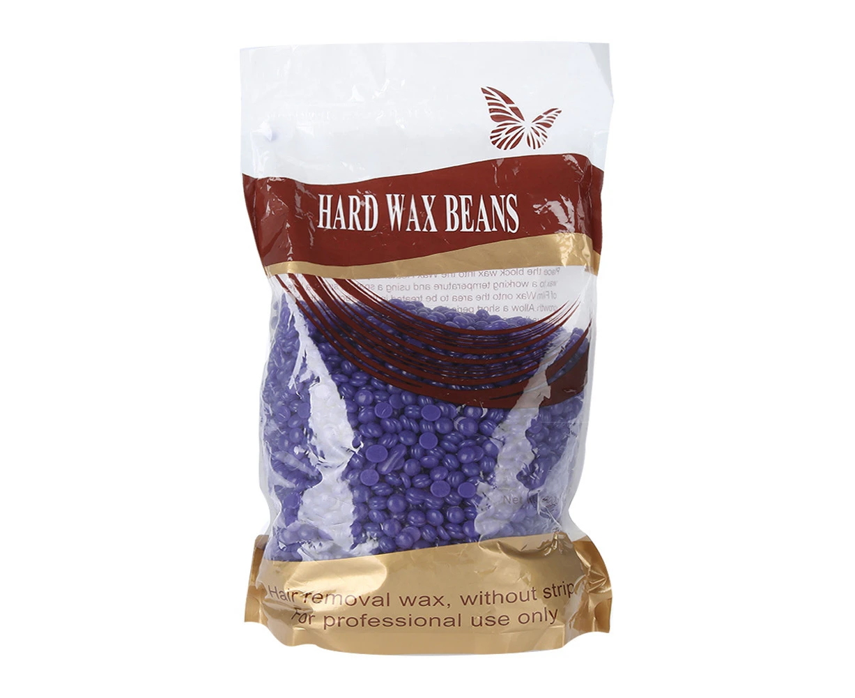 1000g/Bag Depilatory Hard Wax Waxing Bean Arm Body Bikini Hair Removal Skin Beauty Bean Lavende