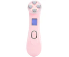 EMS 6 Color LED Photon Light Therapy Face Machine Skin Rejuvenation AntiWrinkle Machine(Pink )