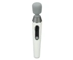 Handheld Massage Vibrator 5 Modes IPX6 Waterproof Magnetic Charging 5 Modes Cordless Vibrating Massager