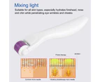 MicroNeedle Derma Roller Vibration Micro Needle Face Roller Photon Therapy Light Roller