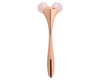 Face Roller Massager V Face Lifting Tightening Face Slimming Roller Massager (Rose Gold)