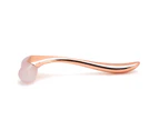 Face Roller Massager V Face Lifting Tightening Face Slimming Roller Massager (Rose Gold)