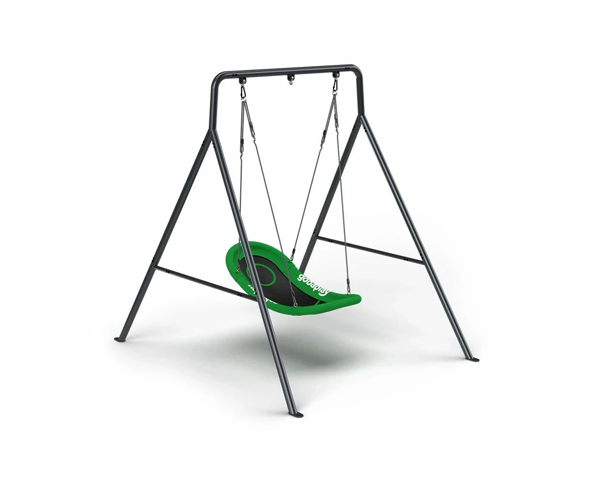 gobaplay Single Swing Set Frame with Boat Swing