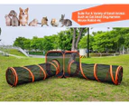 Portable Cat Playpen Outdoor Enclosures - 6 in 1 Folding Play