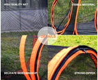 Portable Cat Playpen Outdoor Enclosures - 6 in 1 Folding Play