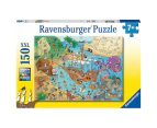 150pc Ravensburger Pirate Island Theme Jigsaw Kids/Childrens Puzzle Pieces 7Y+