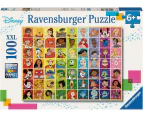 100pc Ravensburger Disney Multi Character Jigsaw Puzzle Game 49x36cm Kids 6y+