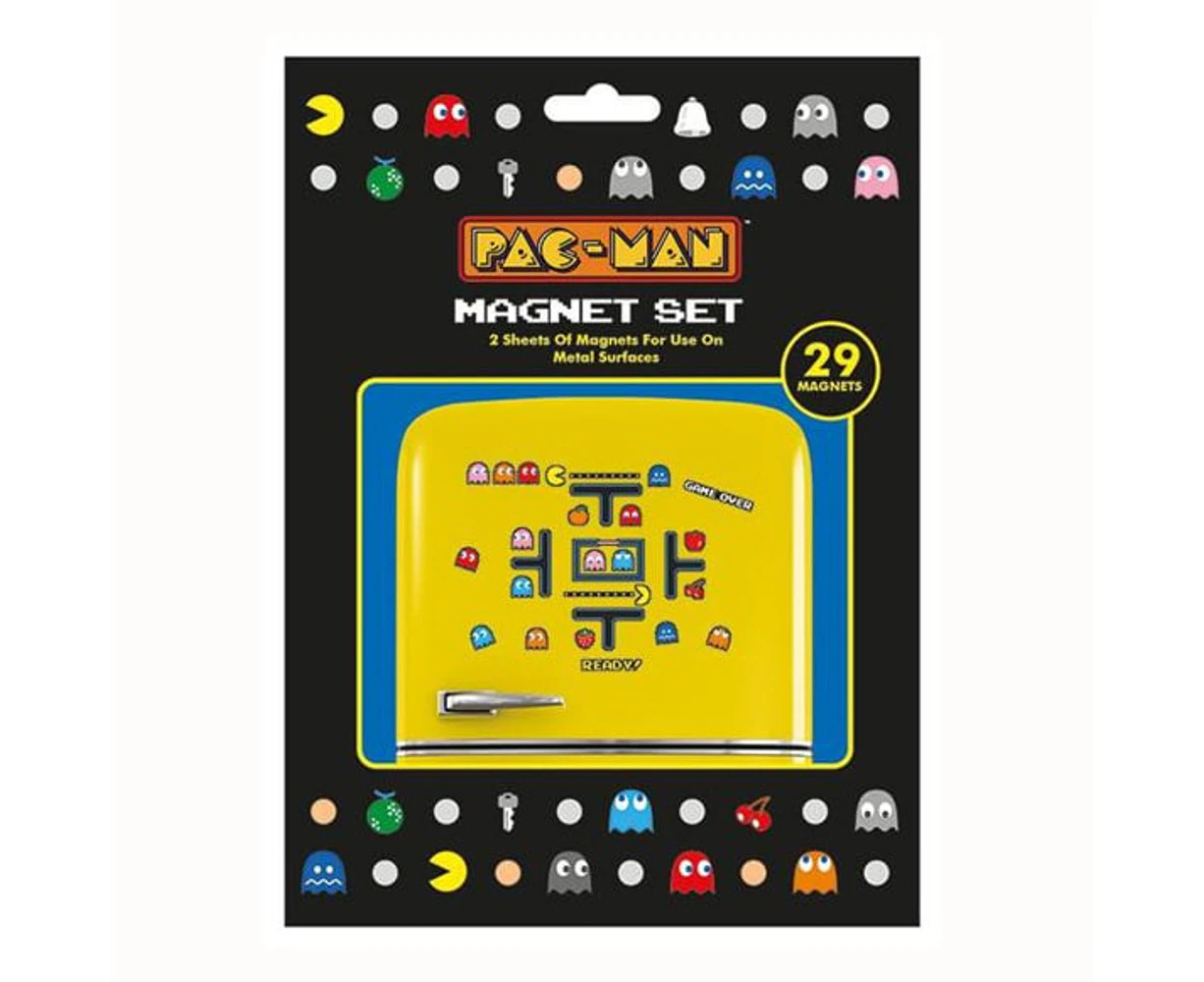 Pac-Man Pixel Magnet Set