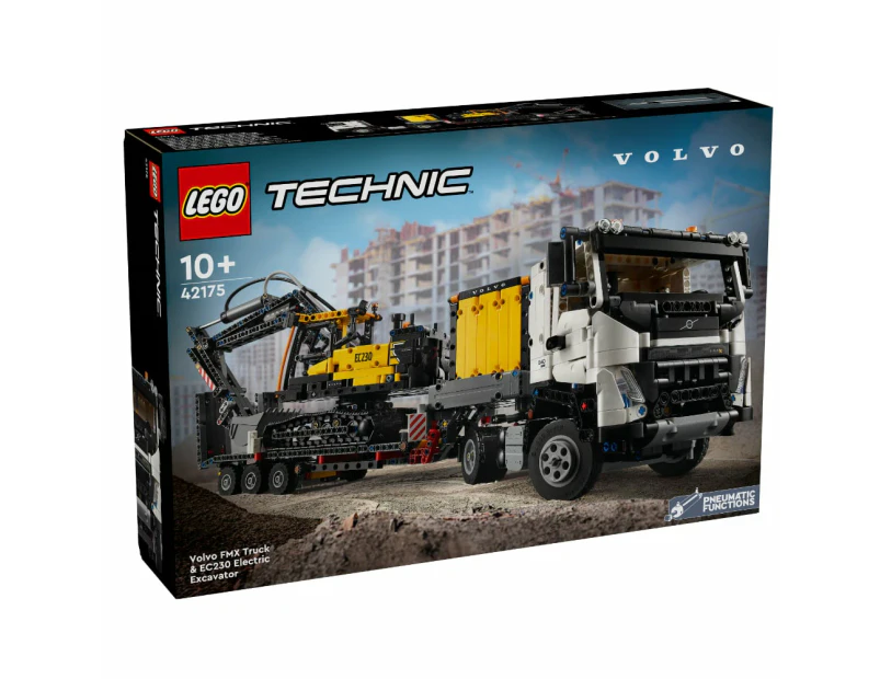 LEGO Technic Volvo FMX Truck and EC230 Electric Excavator (42175)