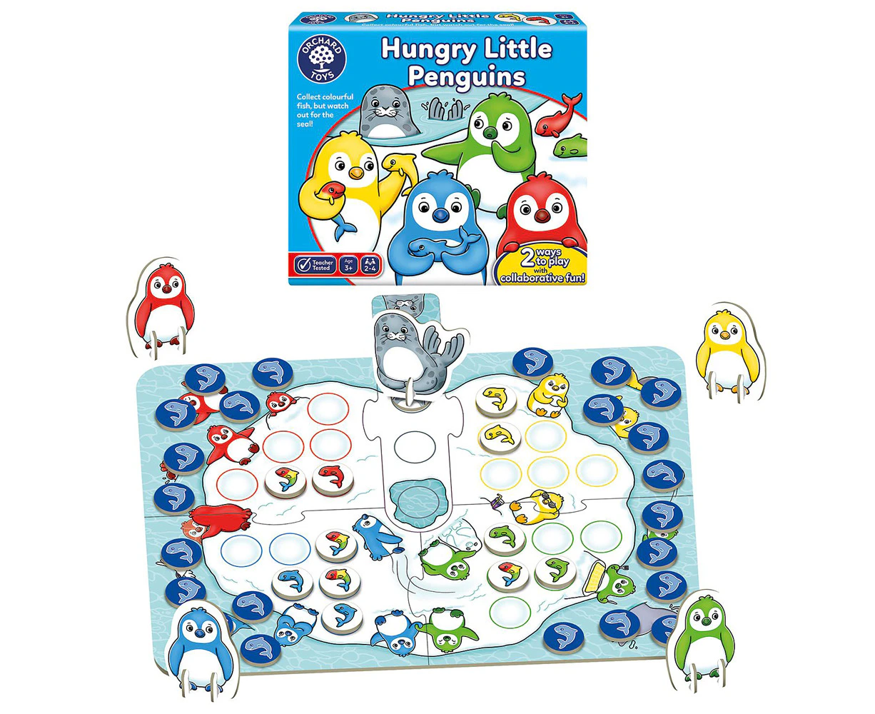 Orchard Game Hungry Little Penguins Kids/Childrens Educational Fun Play Toy 3+