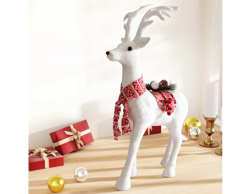 Jingle Jollys Christmas Reindeer 60cm Glitter Deer Ornaments Party Decorations