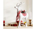 Jingle Jollys Christmas Reindeer 45cm Glitter Deer Ornaments Party Decorations