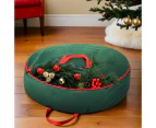 Jingle Jollys Christmas Garland Wreath Storage Bag Baubles Ornaments Container