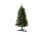 Jingle Jollys Mini Christmas Tree 90cm LED Xmas Tree Party Decorations