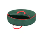 Jingle Jollys Christmas Garland Wreath Storage Bag Baubles Ornaments Container