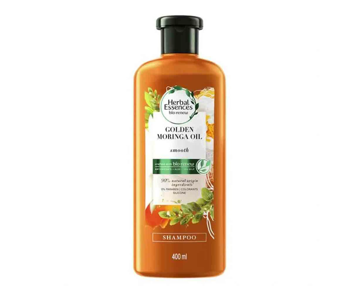 Herbal Essences Smoothing Shampoo Golden Moringa Oil 400mL