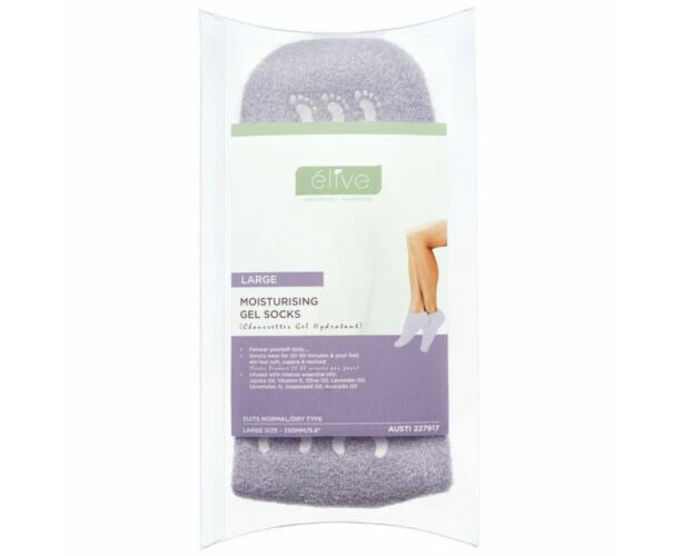 Revive Elive Large Moistursing Gel Socks