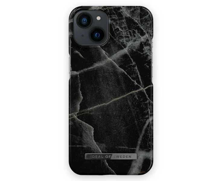 Ideal of Sweden Black Thunder Marble Case (Suits iPhone 14 Plus)