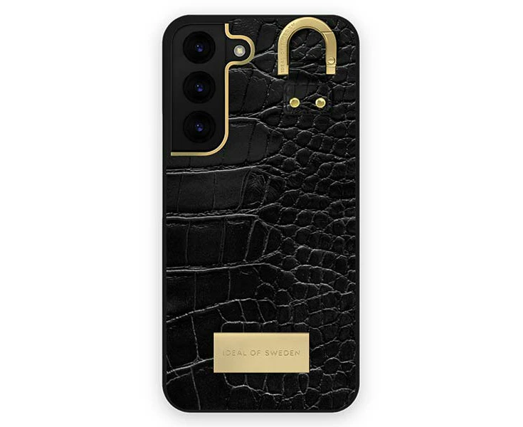 Ideal of Sweden Black Croco Case (Suits Samsung Galaxy S22)