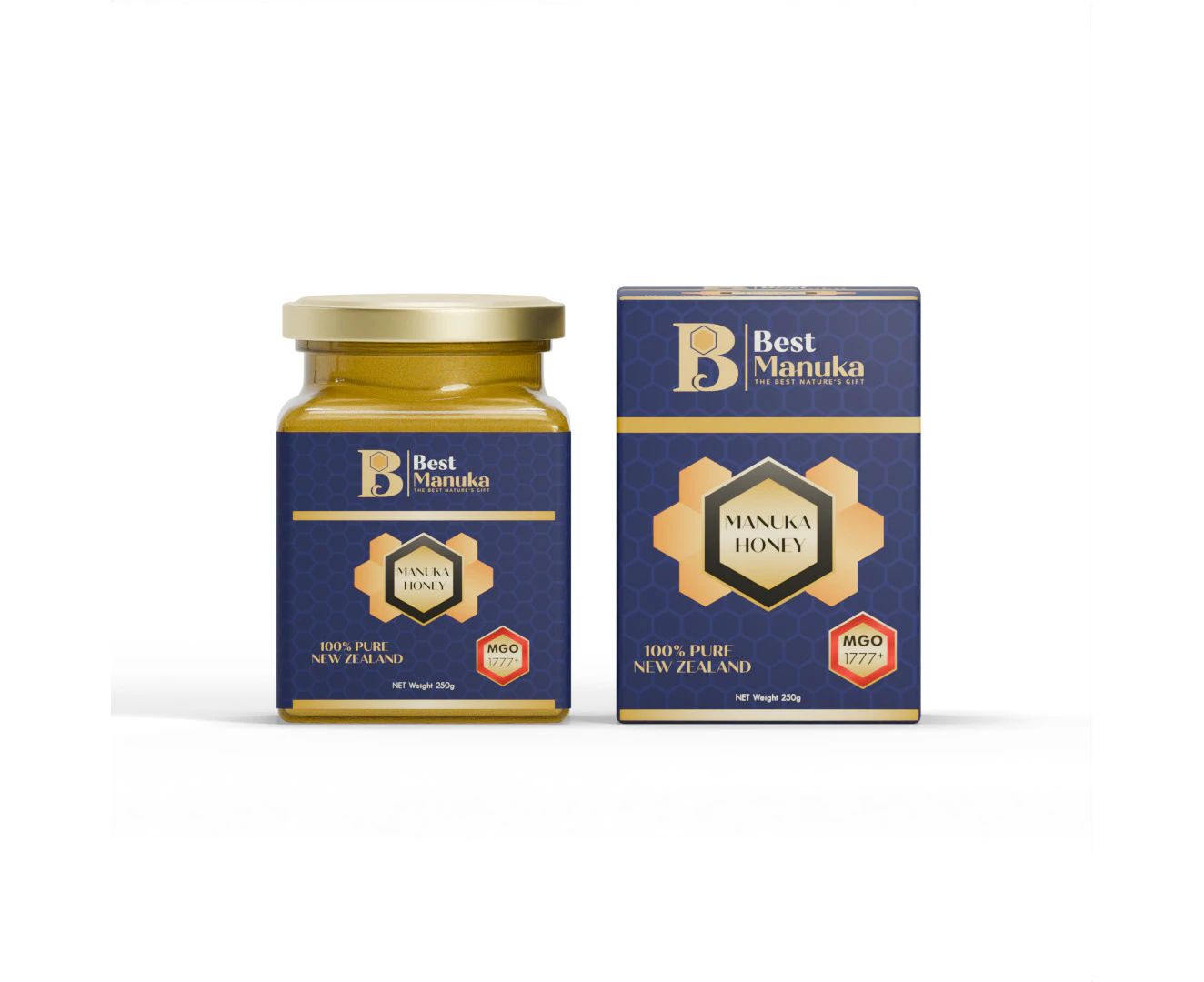 Best Manuka MGO 1777+ 250g Manuka Honey New Zealand - Limited Edition Highest strength