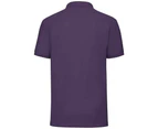 Fruit of the Loom Mens Pique Polo Shirt (Purple) - PC5600