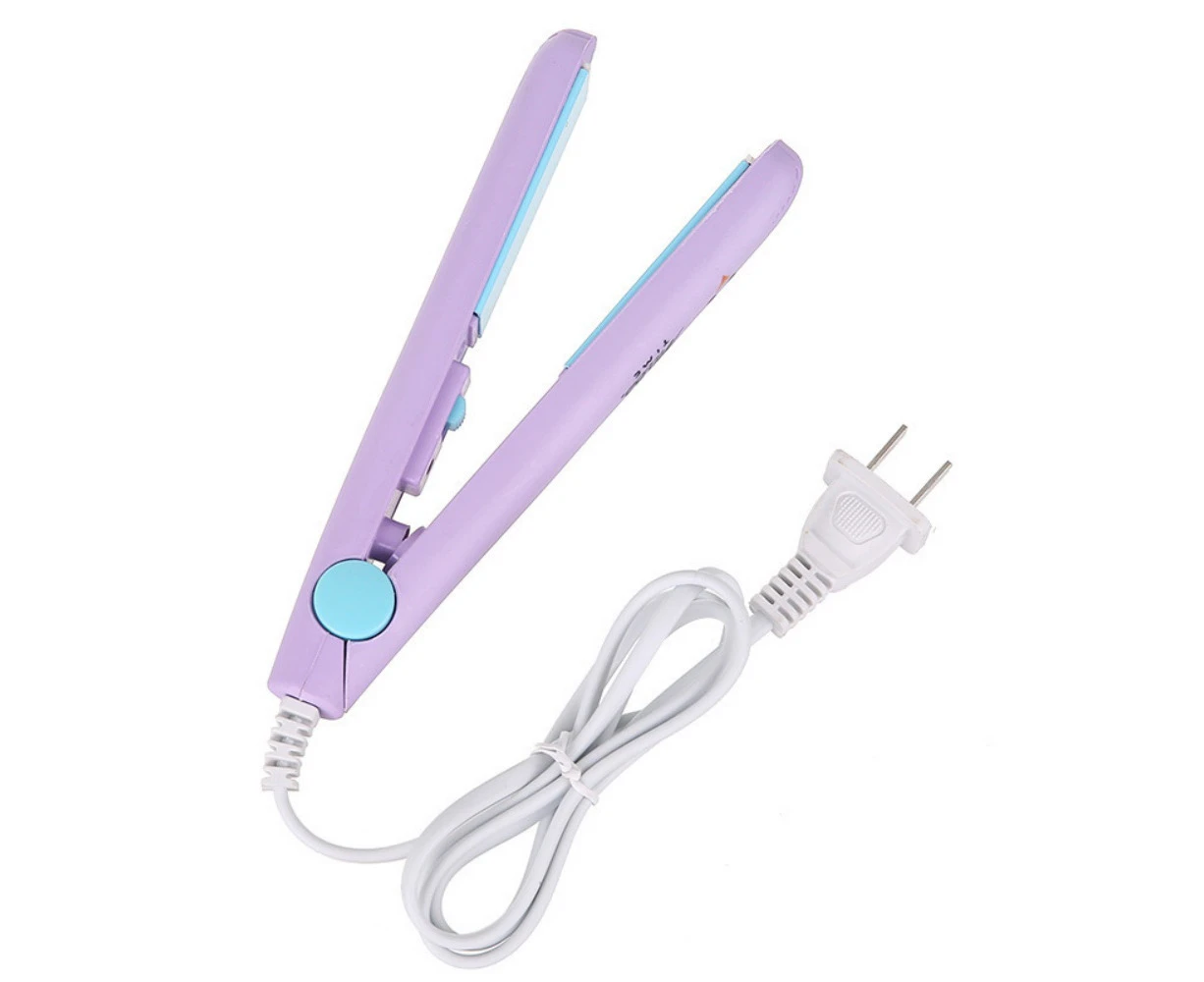 Portable Mini Hair Straightener for Girls Compact Styling Iron