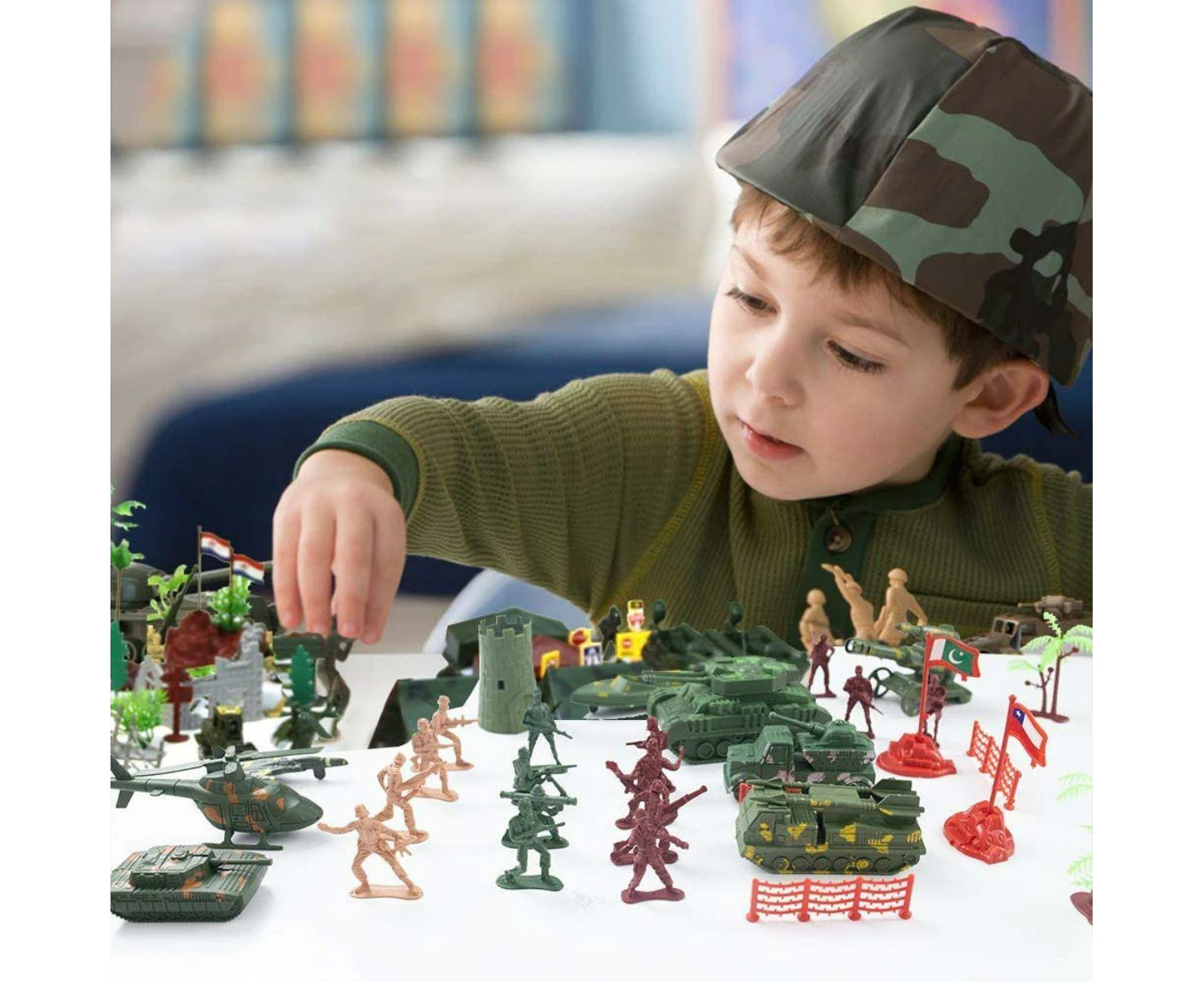 Kidst 307PCS Military Toy Playset for Unforgettable Playtimes & Epic Battles