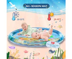 Toddly SplashJourney XL Inflatable Tummy Time Water Mat Sensory Mat for Baby