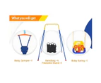 Toddly JoySwing Durable 2-in-1 Swing & Jolly Jumper Set for Toddlers