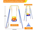 Toddly JoySwing Durable 2-in-1 Swing & Jolly Jumper Set for Toddlers