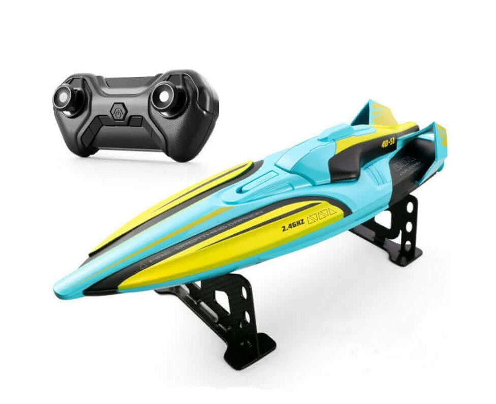 RC High Speed Racing Boats for Kids - 35 KM/H Remote Control Speedboats for Water Games and Gifts