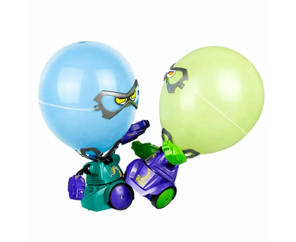 Multiplayer Robot Battle Game: RC Balloon Fighting Robots for Indoor Fun