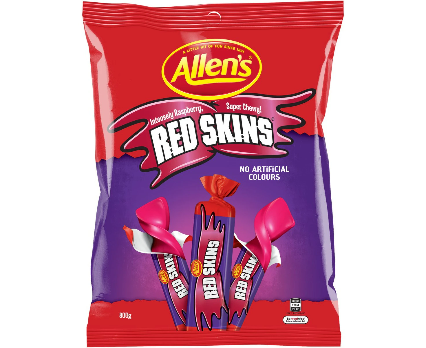 Allens Red Ripperz (Redskins) 800g