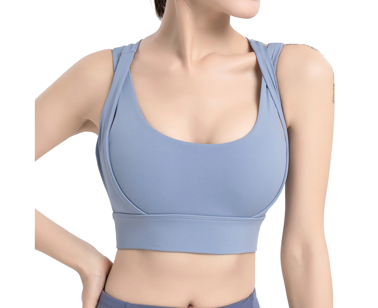 Sports Bras High Impact Sports Bras for Women Strappy Padded Sports Bra Crisscross Back Yoga Bras