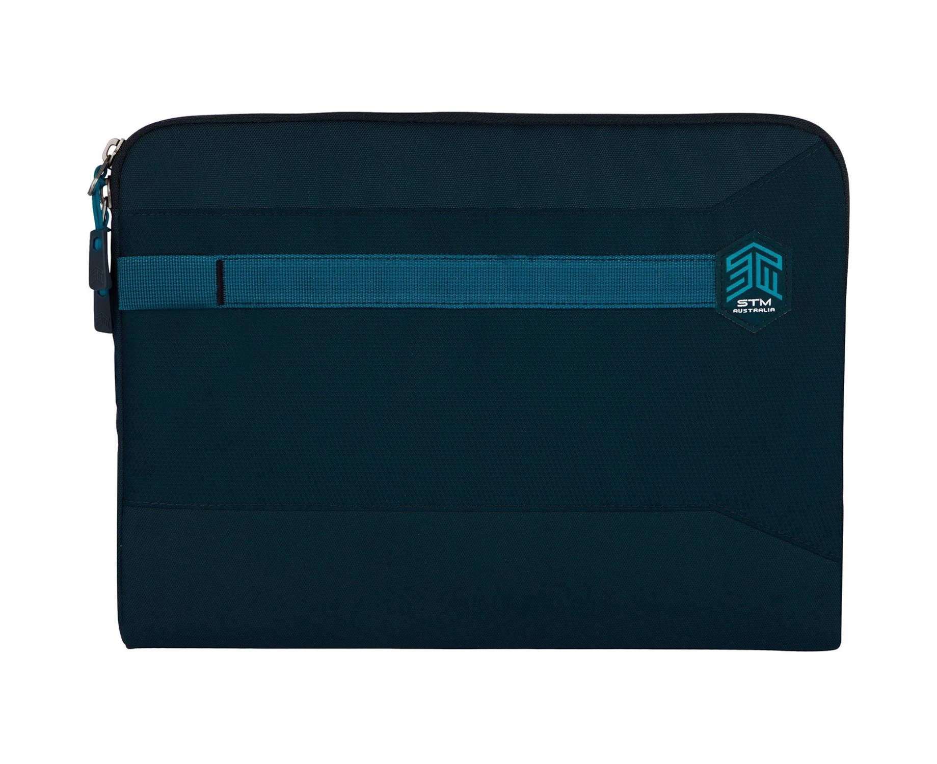 STM Goods Summary Carrying Case (Sleeve) for 38.1 cm (15") Notebook - Dark Navy - Dirt Resistant Exterior, Moisture Resistant Exterior, Water Knock -